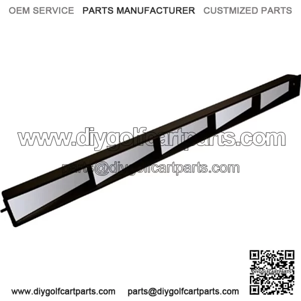 5 Panel Mirror fits Golf Carts EZGO, CLUB CAR & PRECEDENT