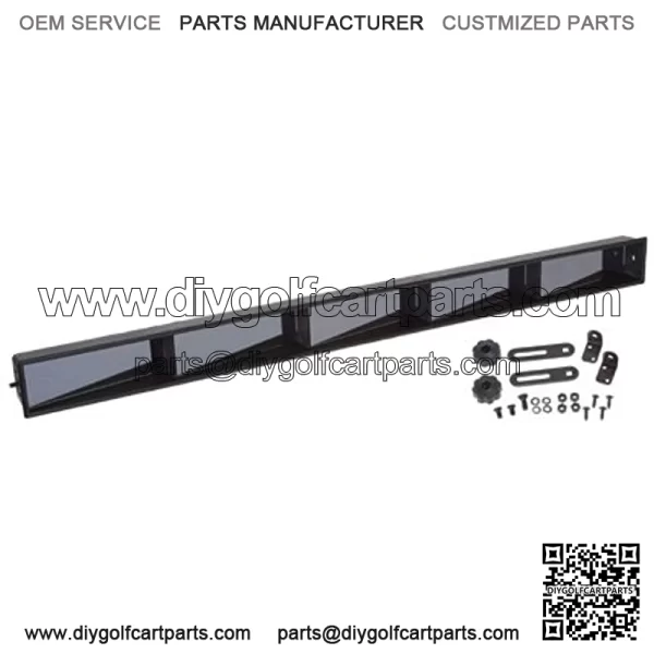 5 Panel Mirror fits Golf Carts EZGO, CLUB CAR & PRECEDENT - Image 2