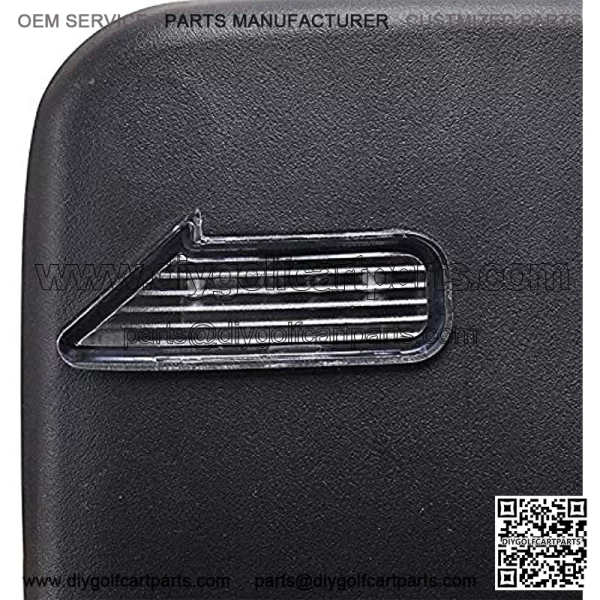 Golf Cart Rear View Folding Side Mirror with LED Indicators Fits for Club Car Yamaha 2pcs - Image 2