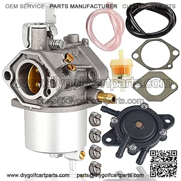 FE290 Carburetor+Fuel Pump for Golf Cart Club Car DS & Precedent Turf Carryall FE290 Engines Carb 1018056-01 101805601 1019056-01 101905601 1016438 1016439 1016440 1016441 1016478 17561,1998-UP Carbur