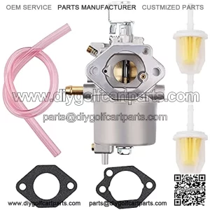 Dxent FE350 Carburetor Compatible with Club Car Golf Cart DS Precedent Turf Carryall 1998 -UP 1016441-01 1016440 1016441 1016438 1016439 1018059-01 1035245-01 w Fuel Filter