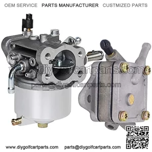 Carburetor with Fuel Pump Compatible with EZ Go/EZGO Golf Carts 295 cc 4 Cycle Engine 1994-2003