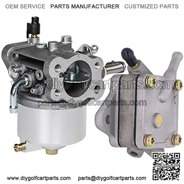 Carburetor with Fuel Pump Compatible with EZ Go/EZGO Golf Carts 295 cc 4 Cycle Engine 1994-2003