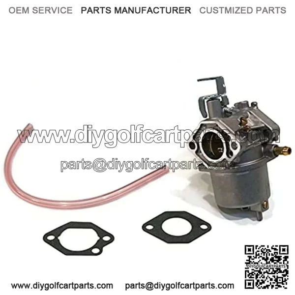 Carburetor with Fuel Line & Gaskets for 1992-1997 Club Car DS FE290cc Golf Carts