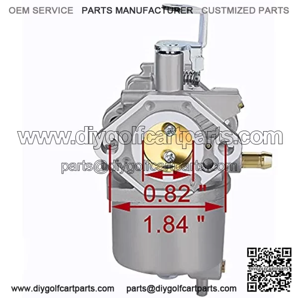 FE290 Carburetor for Golf Cart Club Gas Car DS & Precedent Turf Carryall Kawasaki FE290 Engine Carb 1992 1993 1994 1995 1996 1997 Replaces 1016438 1016439 1016440 1016441 1016478 17552 101805601 - Image 5