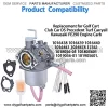 Carburetor Carb Replacement for Golf Cart Club Car DS Precedent Turf Carryall Kawasaki FE290 Engine Carb 1016438 1016439 1016440 1016441 1016478 17561 1018056-01 101805601 1019056-01 101905601 - Image 4