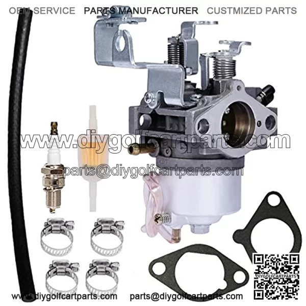 G16 Carburetor Compatible with Yamaha G16 G18 G19 G20 G21 Golf Carts 4 Cycle Engine Carb Replace JN6-14101-14 JN6-14101-15 Carburetor with Spark Plug Gasket kit