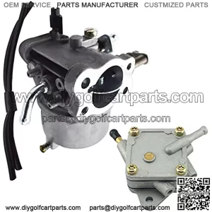 Carburador con bomba de combustible de repuesto para Workhorse ST350 EZGO Golf Cart Gas Car 350cc Robin TXT Medalist Motores de 4 ciclos 72021-G01
