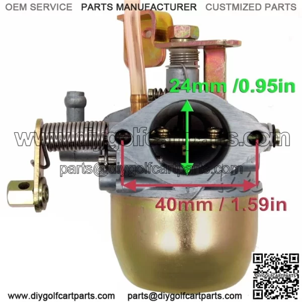 Carburetor Carb for EZGO 2-stroke Marathon Gas Club Car Golf Cart 1982-1987