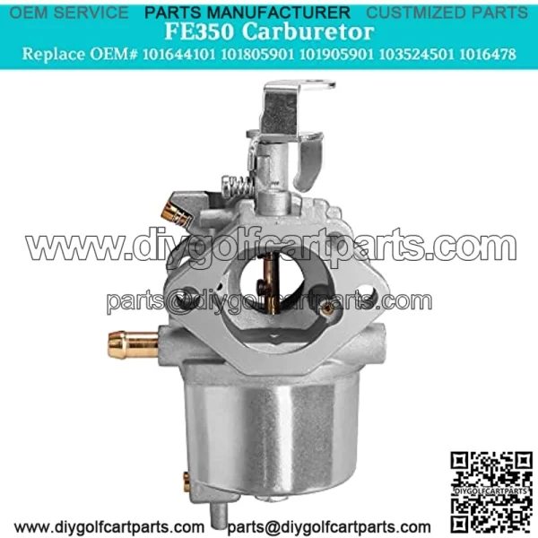 Carburetor Kit for Club Car DS, Precedent, Turf, Carryall Golf Cart 1996-UP Kawasaki FE350 Engine, Replace OEM 1016441-01 1018059-01 1019059-01 1035245-01 - Image 2