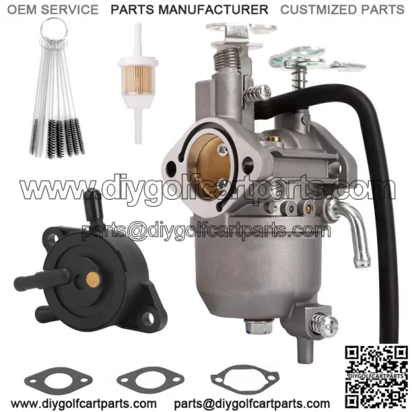 Golf Cart Carburetor Fuel Pump for EZGO RXV TXT W/ 13HP Kawasaki Engine 607954