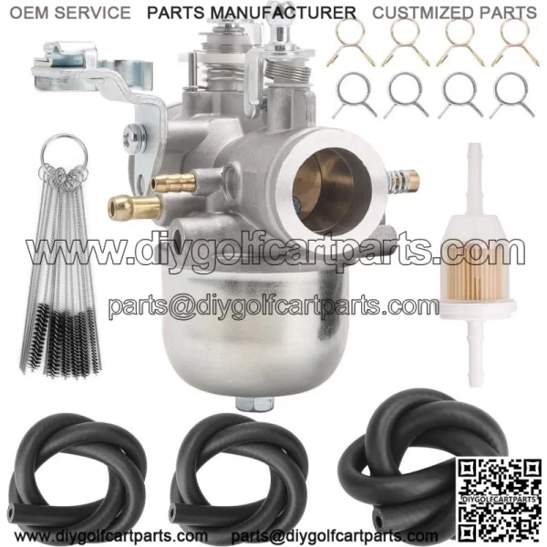 Golf Cart Carburetor for 83-89 Yamaha G1 2 Cycle Engine J24-14101-01 J24-14101-0