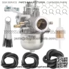 Golf Cart Carburetor for 83-89 Yamaha G1 2 Cycle Engine J24-14101-01 J24-14101-0