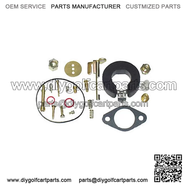 Club Car Golf Cart Carburetor Repair Kit For DS 1984 to 1991
