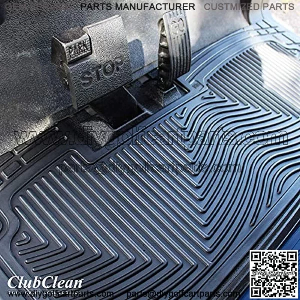 Shield Family/Club Clean Golf Cart Floor Mat ?C Fits Precedent Model ?C New and Improved ?C Only golf car Mat to Meet 6 ASTM Standards ?C Industry Standard Golf Cart Mat ?C Golf Car Mat 8mm Thick,
