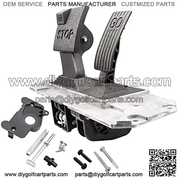 Club Car Precedent 102500001/103974821 Pedal Assy with Conversion Kit Electric 2004-UP or Accelerator ASM Pedal&Brake Pedal Assembly (2nd gen) Electric 2009-UP - Image 3