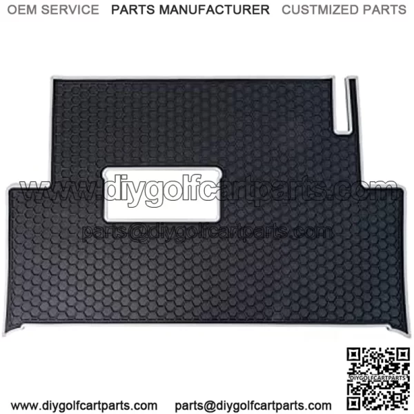 Golf Cart Mat Club Car Full Coverage Floor Liner Replacement for Precedent (2004-2022)/Onward & Tempo (2017-2022)/Villager & V4L (2019-2022), Gray - Image 2