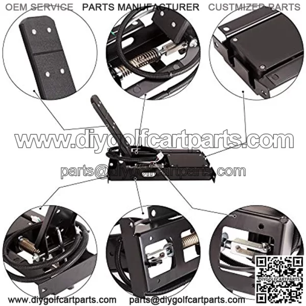 Accelerator Pedal Box Assembly for EZGO TXT 2000-up Electric Golf Cart (PDS Model only), OEM# 73333-G05 73333G05 - Image 3