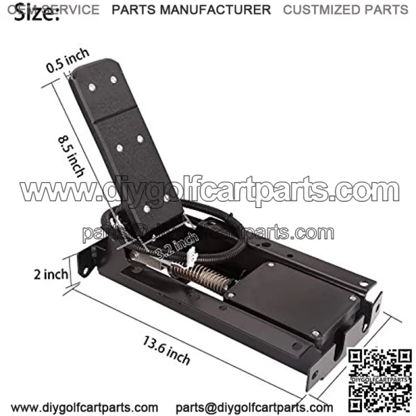 Accelerator Pedal Box Assembly for EZGO TXT 2000-up Electric Golf Cart (PDS Model only), OEM# 73333-G05 73333G05 - Image 4
