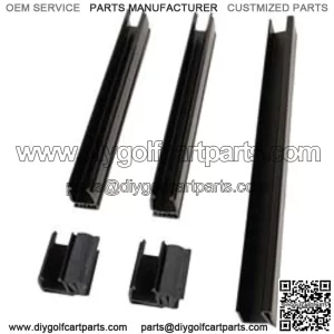 Revenge Golf Cart Parts & Accessories Replacement Hardware Kit for Club Car DS Windshields 2000 & Up