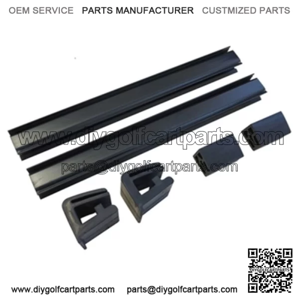 Windshield Replacement Hardware Kit for EZGO TXT Golf Cart - Fits 2014 and up