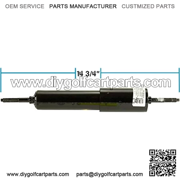 Golf Cart Rear & Front Shock Absorbers - Fits Club Car DS 1981-2008 Electric - Image 3