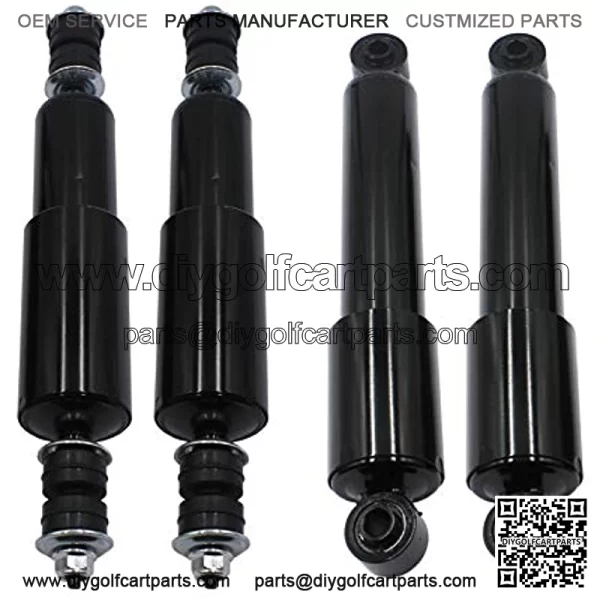 Set of 4 Golf Cart Front & Rear Shock Absorbers Fits 1981-2008 Club Car DS 1014235??1014236 - Image 3