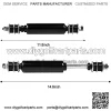 2 Rear Shock Absorbers for Club Car DS Gas Electric Golf Cart 1988-up DS, G&E 2004-Up Precedent 1013164 102588501 - Image 2