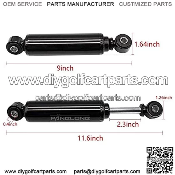 Club Car Precedent DS Front Shock Absorber or Rear Shock Absorbers,fits Club Car DS Electric & Gas 1981-2011 and 2004-up Precedent OEM 1014235 1010991 1013164 102588501 - Image 3