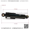 (Pack of 2 Front Shock Absorbers for Club Car 1015813 Gas/Electric Golf Carts - Image 2