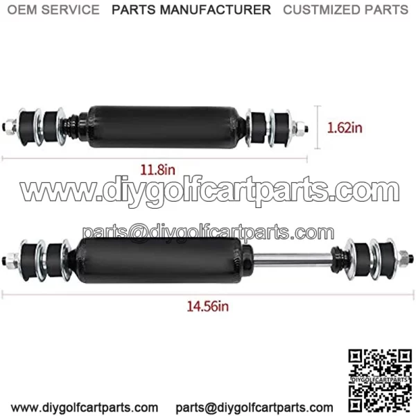 Club Car Precedent DS Tempo Rear Shock Absorber fit Club Car Ds Electric 1981+, Gas 1997+and Precedent G&E 2004-up OEM 1013164 1014236 ??One Piece?? - Image 3