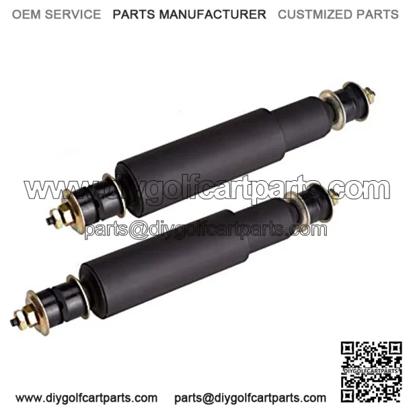 Golf Cart Front and Rear Shock Absorbers for TXT Golf Carts 1994+, Replaces OEM# 76418-G01, 70248-G01, 70324-G01, 76419-G01 - Set of 2