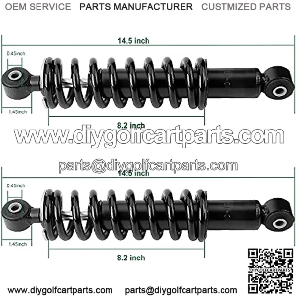 Yamaha G29/Drive Rear Shock Absorbers Assembly Kit for Golf Cart Gas & Electric Models, Replaces #JW2-F2210-10-00 - Image 2