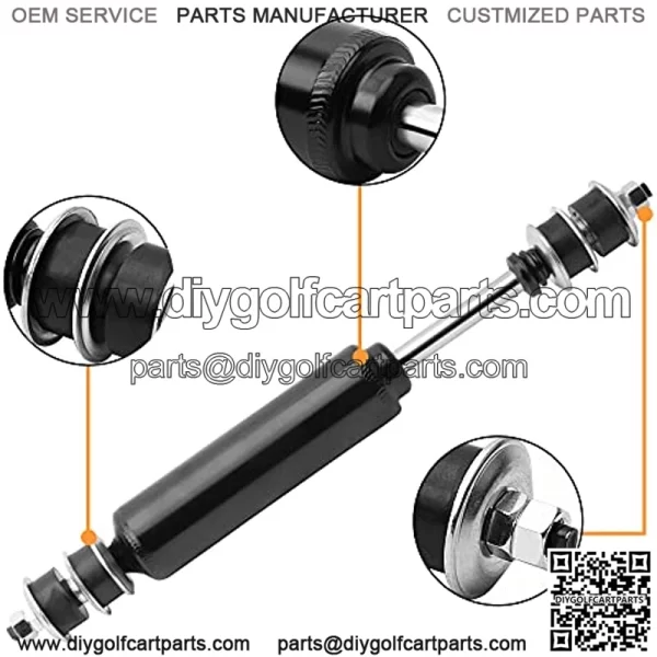 Golf Cart Rear Shock Absorber for Club Car Precedent 1013164 102588501 & Club Car DS Gas Electric Golf Cart 1988-up DS, G&E 2004-Up - Image 4