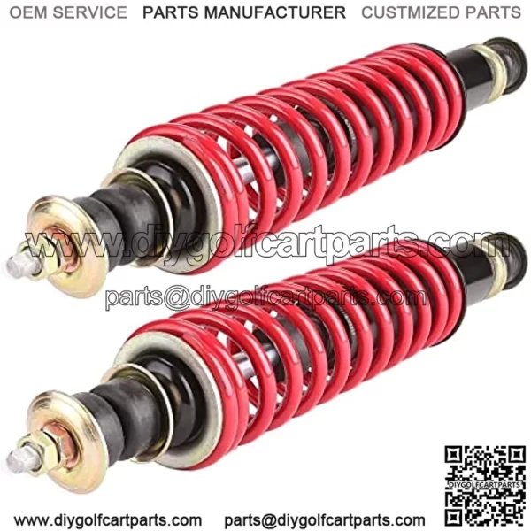 Golf Cart Front/Rear Coil Over Heavy Duty Shock Fits EZGO Medalist/TXT 1994+ Newer Gas or Electric, Replaces OEM# 70928-G01 76418-G01, 2- Pack - Image 3