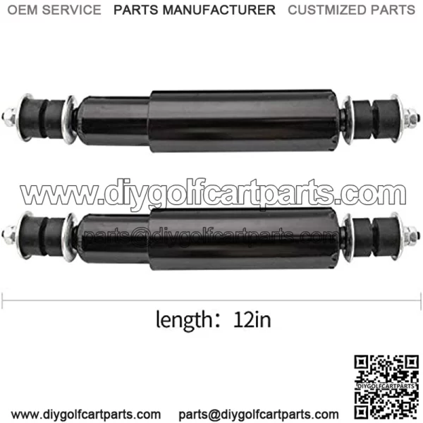 Shock Absorber Fits EZGO TXT Gas & Electric 1994-2001 and EZGO RXV 2013.4-up 76418G01 70324-G01 (2 Pack) - Image 4