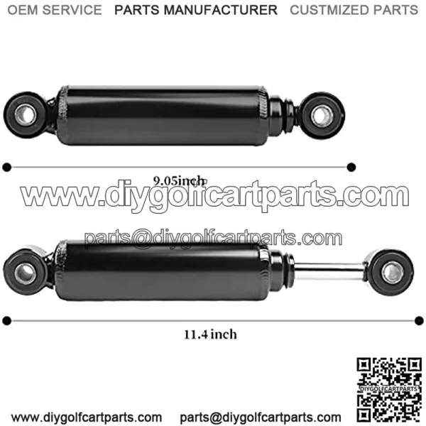 Club Car Shock Front Shock Absorbers for Club Car DS G&E 1981-2011 DS 1010991, 2004-Up Club Car Precedent 1014235 102588601(2 Packs) - Image 2