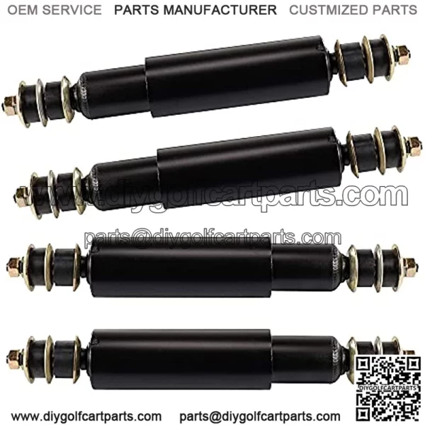 Golf Cart Shock Absorbers Front/Rear Shocks for EZGO TXT 1994-Up Gas & Electric Golf Cart, Replacing OEM # 76418-01??Nivel Part #5006