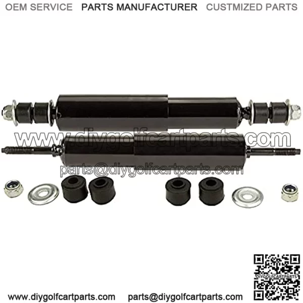 Golf Cart Shock Absorbers Front/Rear Shocks for EZGO TXT 1994-Up Gas & Electric Golf Cart, Replacing OEM # 76418-01??Nivel Part #5006 - Image 4