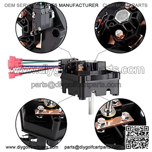 Heavy Duty Forward and Reverse Switch for Club Car DS 1996-up 48V Powerdrive System Golf Cart - Image 4