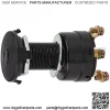 Ignition Key Switch 12 Volts Starter Switch for Club Car DS 1996-up Gas Golf Cart, Turf Carryall I and II, XRT and Precedent, Replace 101826301, 1012505, On/Off Style - Image 3