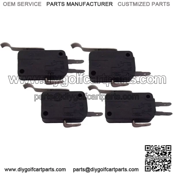 (2) 2-Prong & (2) 3-Prong Micro Switch Kit OEM Type for Club Car Golf Cart