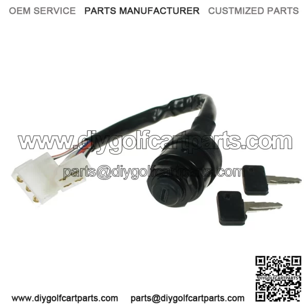 Ignition Key Switch for Yamaha -G1 - Gas