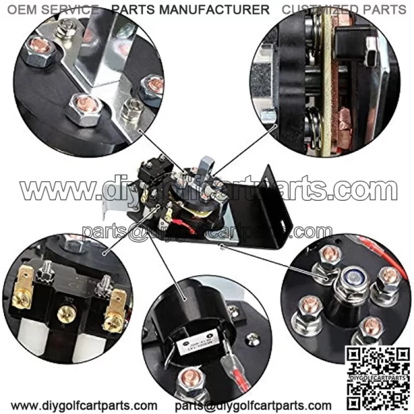 Golf Cart Forward Reverse Switch Assembly for EZGO 2-Cycle Gas 1983-1986,Electric 1977-1985, F&R Switch Replace OEM# 26326-G01 - Image 3