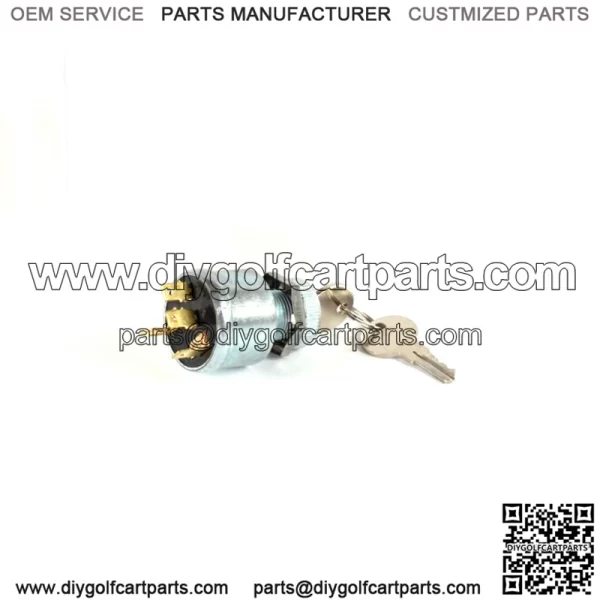 EZGO Key Switch 4 Terminal W/ Factory Lights 81+ TXT, Medalist, ST More