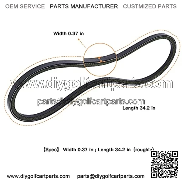 Tune Up Kit Compatible with 1992 UP Club Car DS Gas 4 Cycle Models with FE290/ FE350 Golf Carts Engines - Image 2