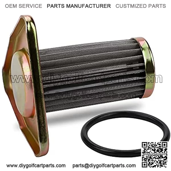 Vichoice 26591G01 Oil Filter Compatible With 1991- 2008 EZGO 4 Cycle 295CC 350CC 295 CC 350 CC Golf Cart Parts (Pack of 3) With Spark Plug - Image 2