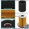 Tune Up Kit for Yamaha G1 G14 Gas Golf Cart, Replace J10-14417-00 JF7-14450-01, Air Filter Pre-Filter with Spark Plug Fuel Filter - Image 2