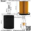 Tune Up Kit for Yamaha G1 G14 Gas Golf Cart, Replace J10-14417-00 JF7-14450-01, Air Filter Pre-Filter with Spark Plug Fuel Filter - Image 5
