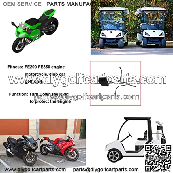 1019094-01 RPM Limiter for Club Car 1992-Up DS and Precedent Gas Golf Cart FE290 FE350, Replace Part NO. 1016511 - Image 5